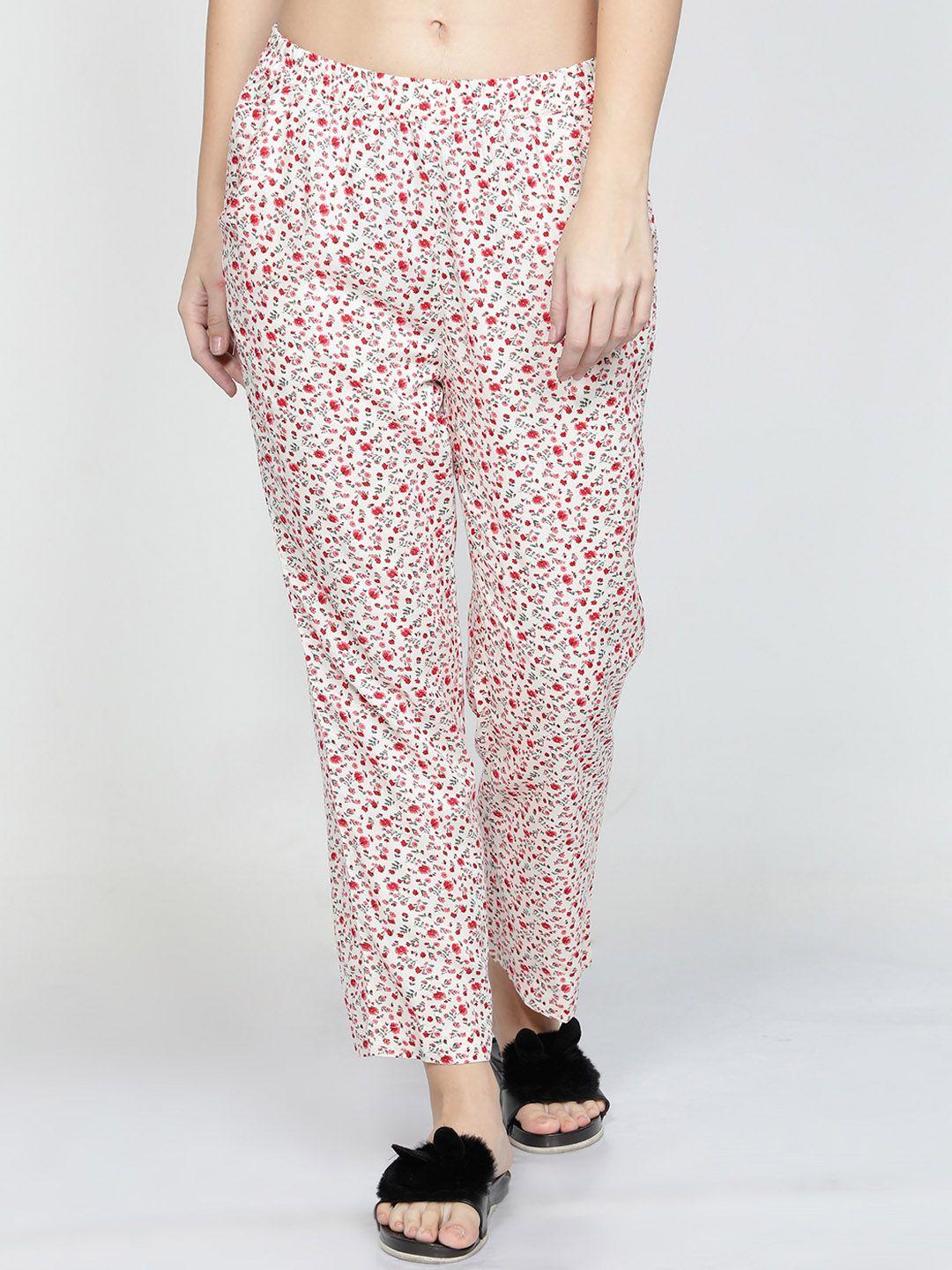 nuevosdamas women floral printed pyjama