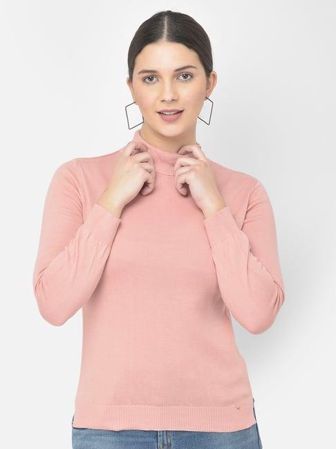 numero uno dusty pink cotton sweater