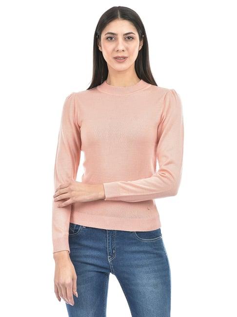 numero uno dusty pink regular fit sweater