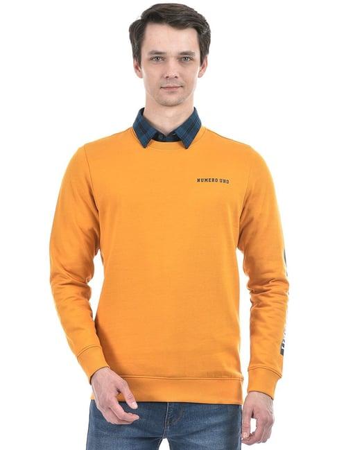 numero uno gold regular fit sweatshirt