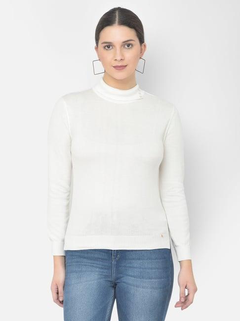 numero uno ivory cotton sweater