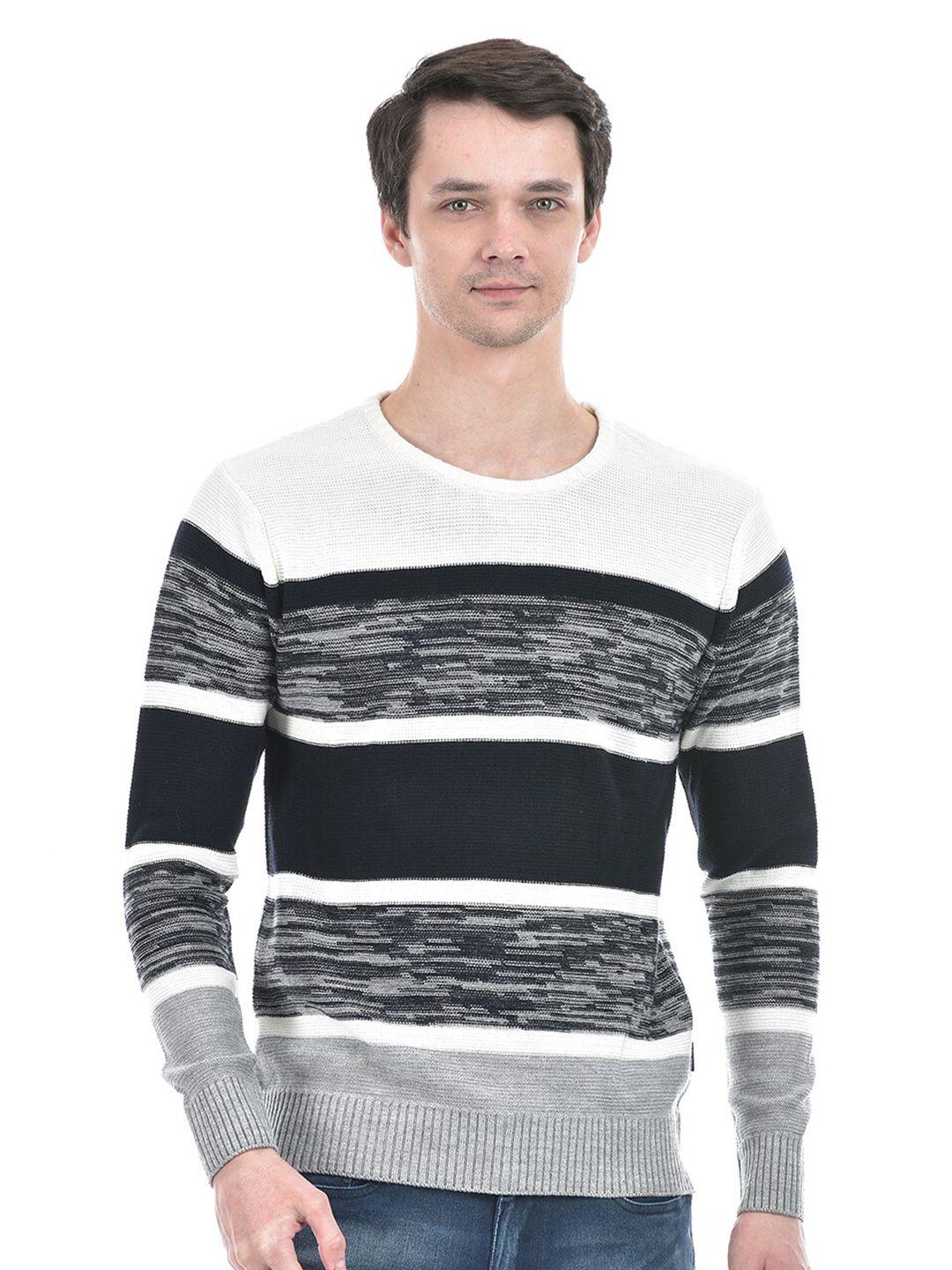 numero uno men striped pullover