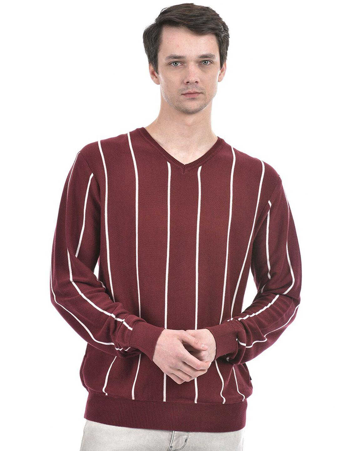 numero uno men striped pullover