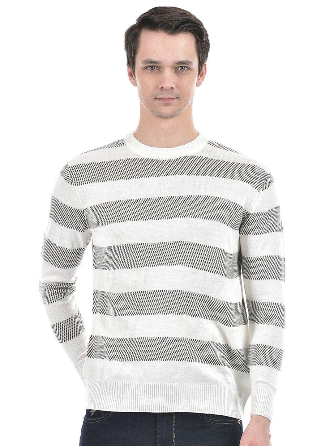 numero uno men striped pullover