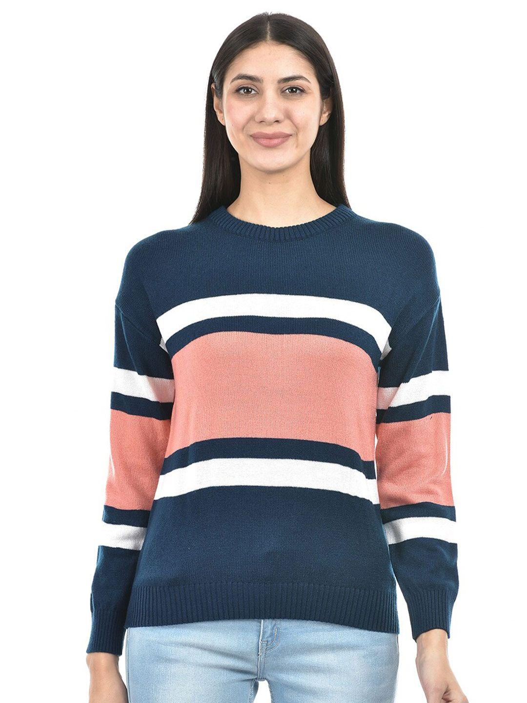 numero uno women striped pullover