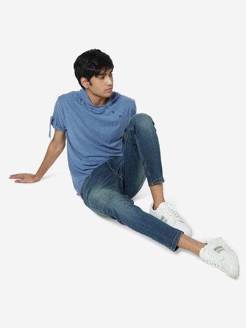 nuon by westside blue rodeo carrot fit nuo flex jeans