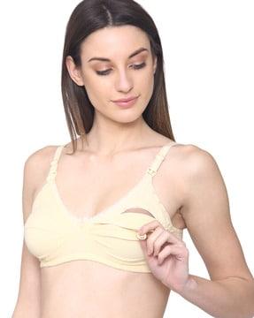 nursing bra with bow detail