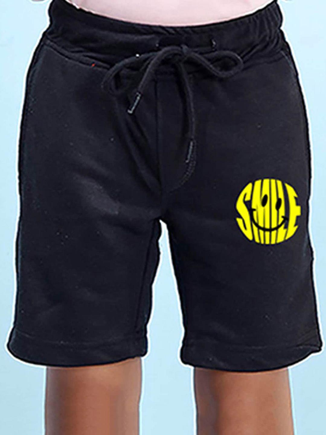 nusyl boys smile printed regular shorts