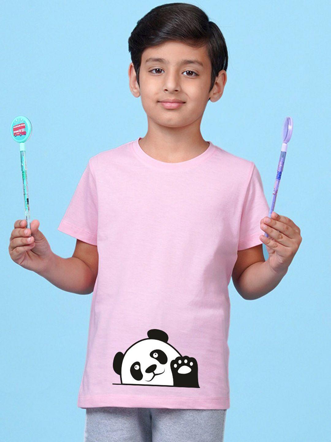 nusyl boys  conversational printed regular fit t-shirt