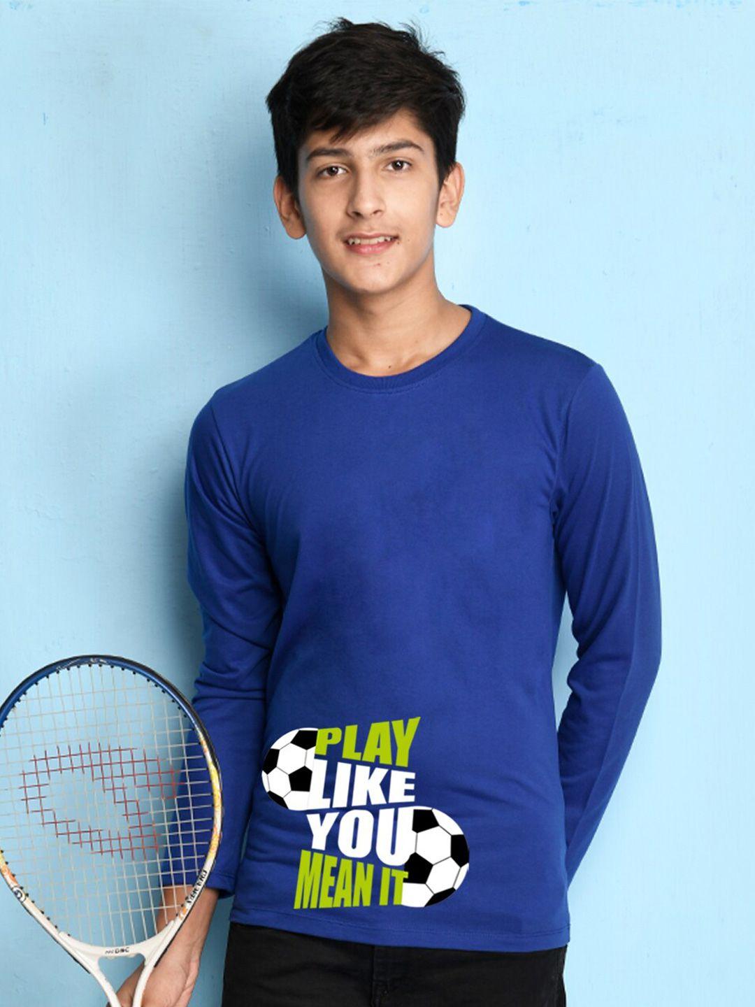 nusyl boys blue t-shirt