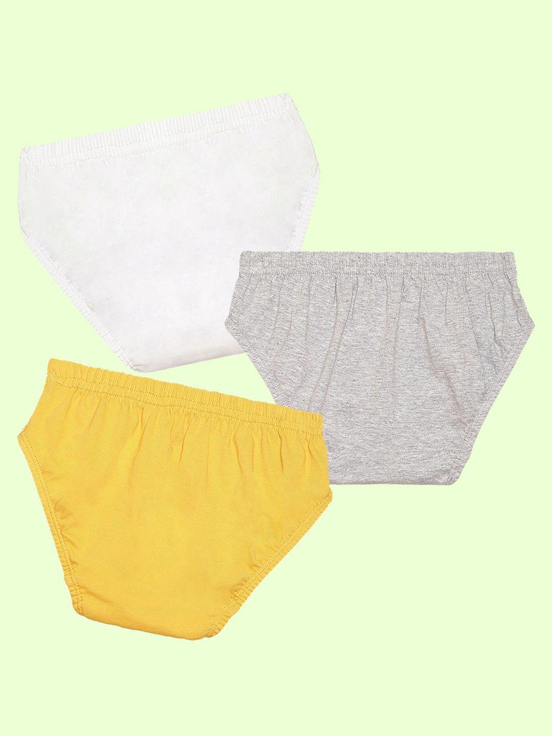 nusyl boys pack of 3 pure cotton basic briefs
