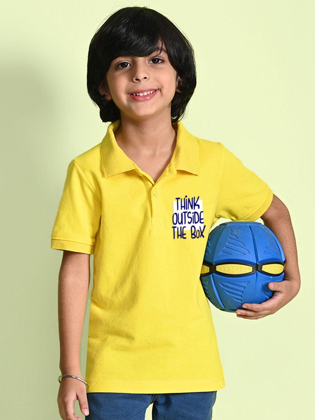 nusyl boys polo collar t-shirt