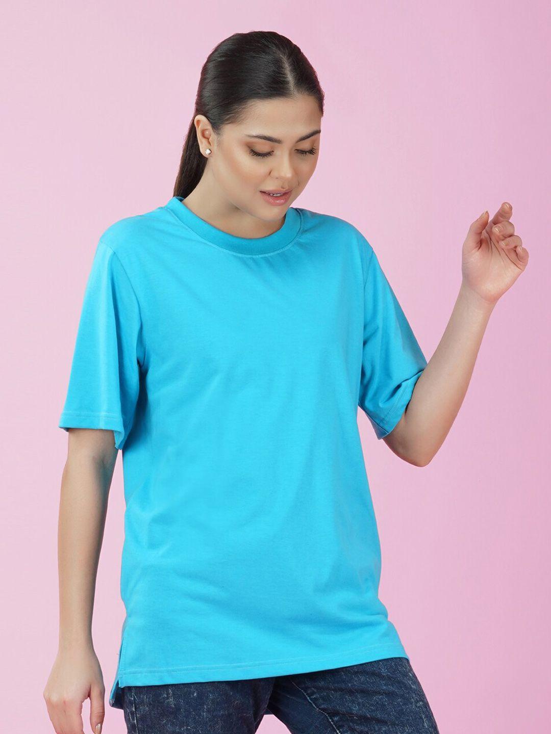 nusyl drop shoulder loose t-shirt