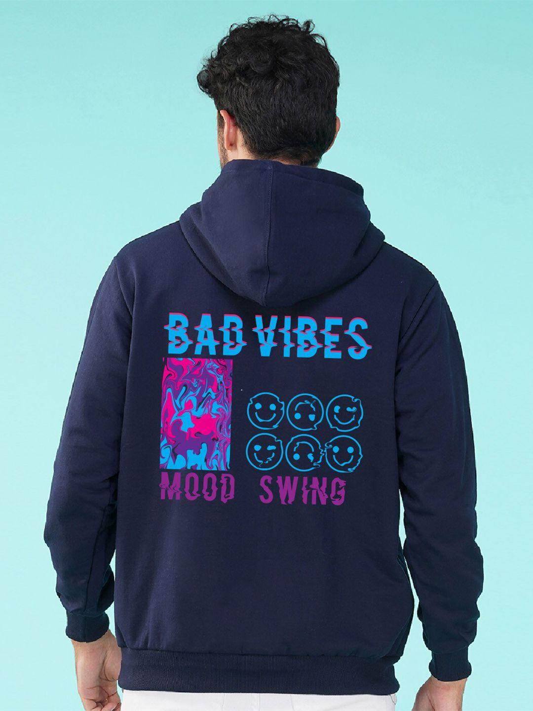 nusyl graphic printed hooded pullover