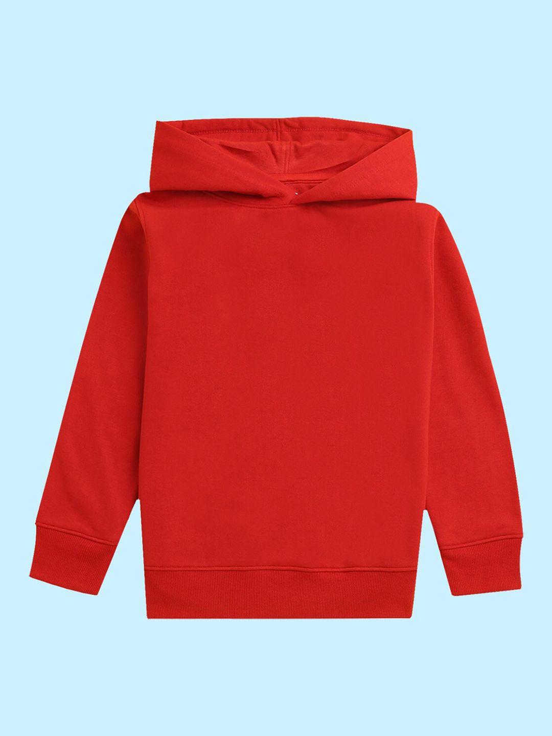 nusyl kids graphic printed hooded fleece sweatshirt