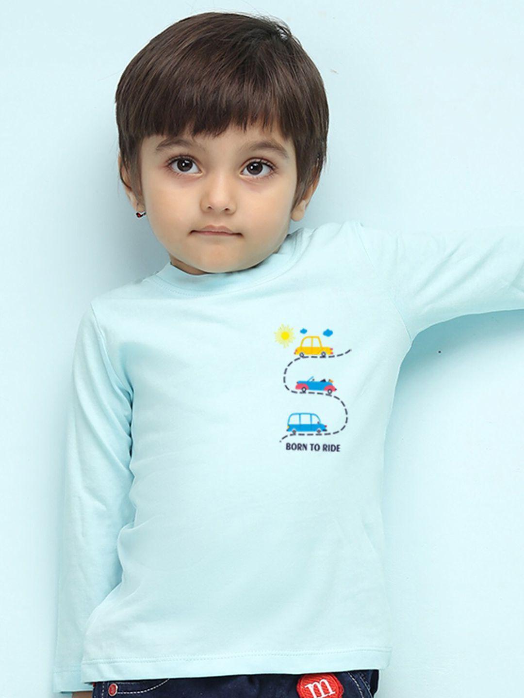 nusyl kids graphic printed long sleeve pure cotton t-shirt
