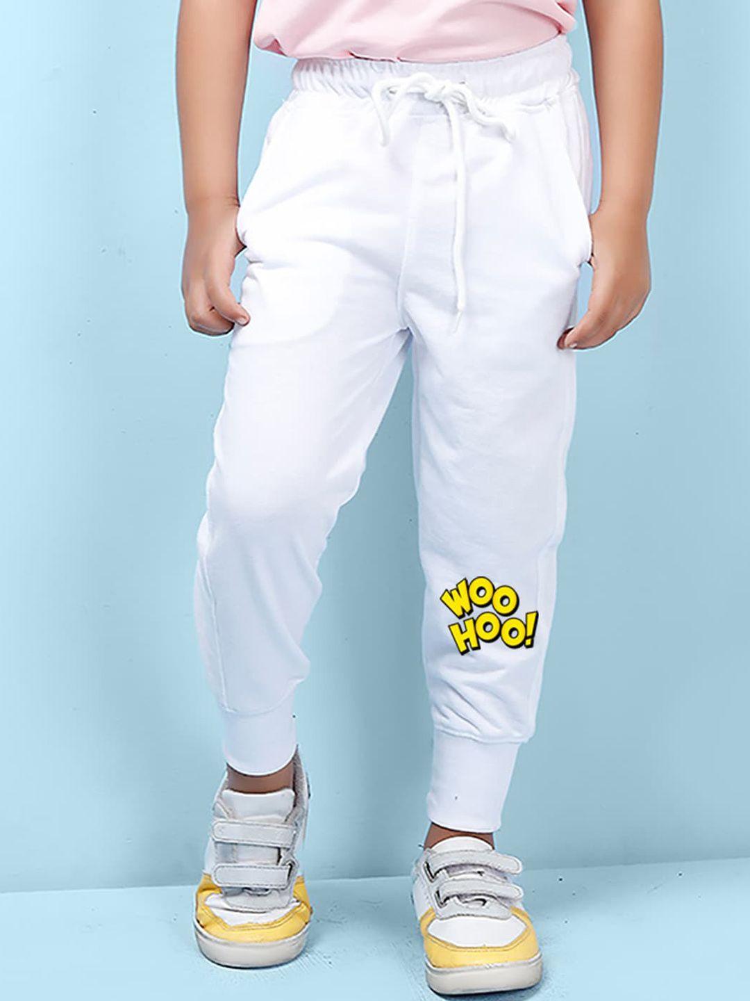 nusyl kids printed detail regular fit joggers