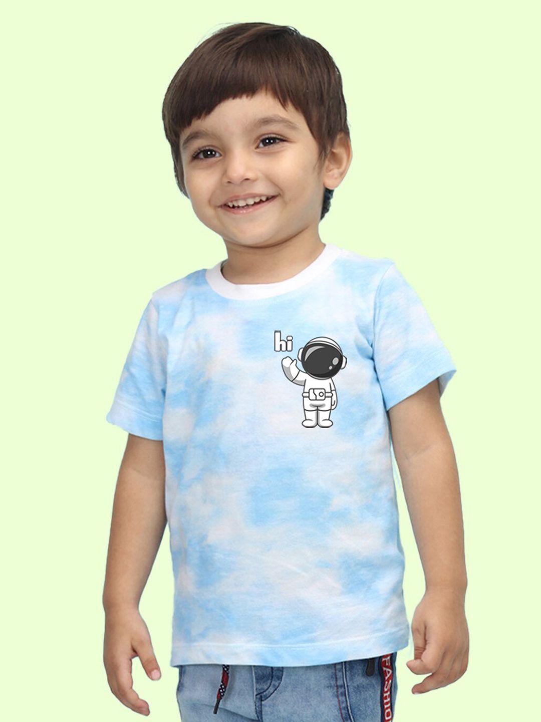 nusyl kids tie and dye printed t-shirt