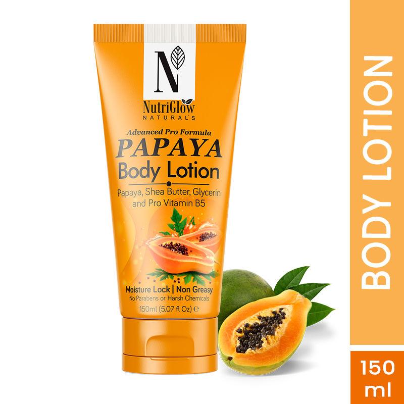 nutriglow natural's advanced pro formula papaya body lotion