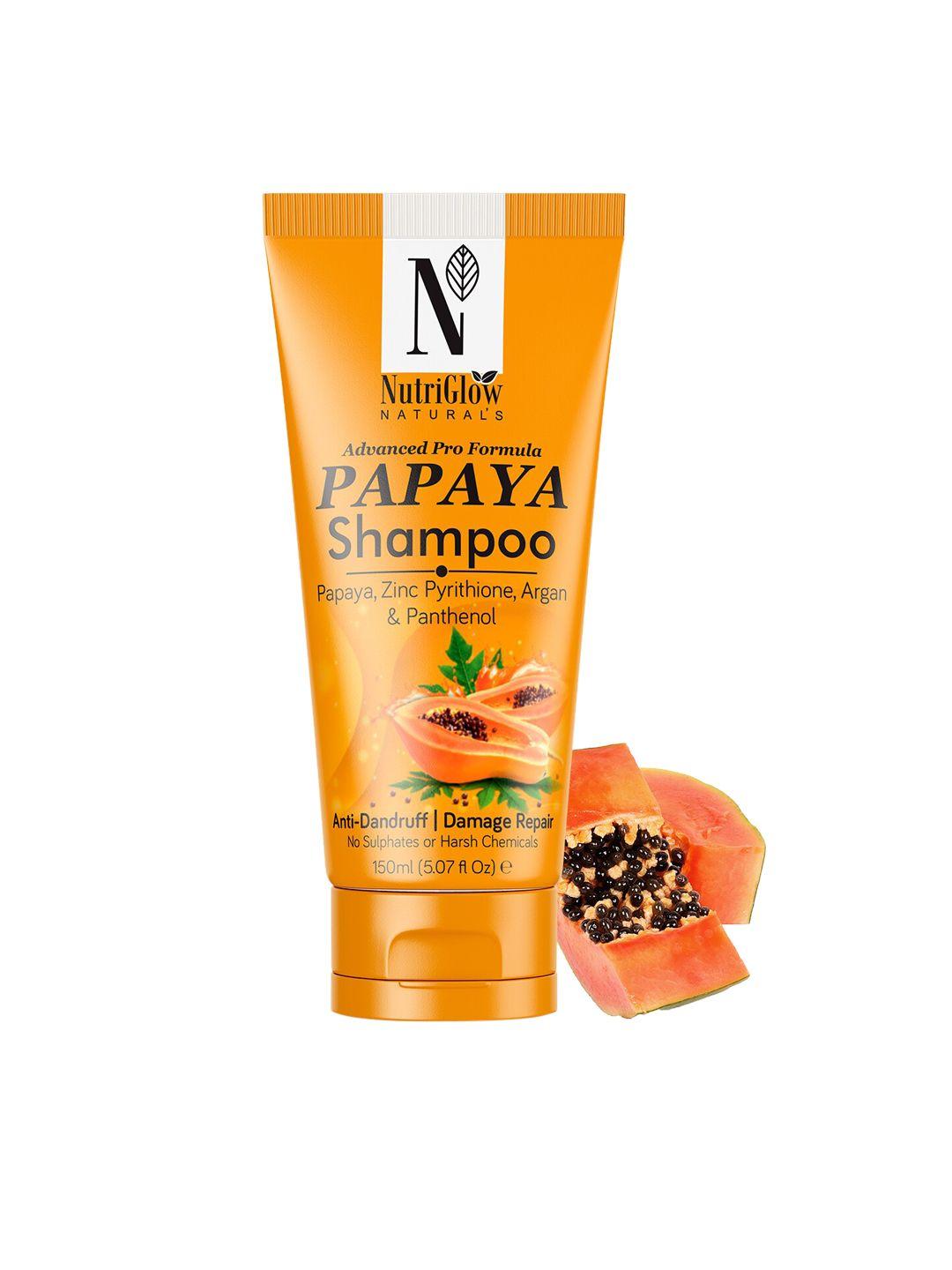 nutriglow naturals advanced pro formula papaya shampoo - 150 ml