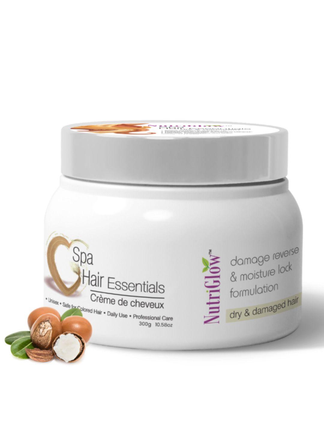 nutriglow sustainable hair spa protein hair cream - for dry & damaged hair 300 g