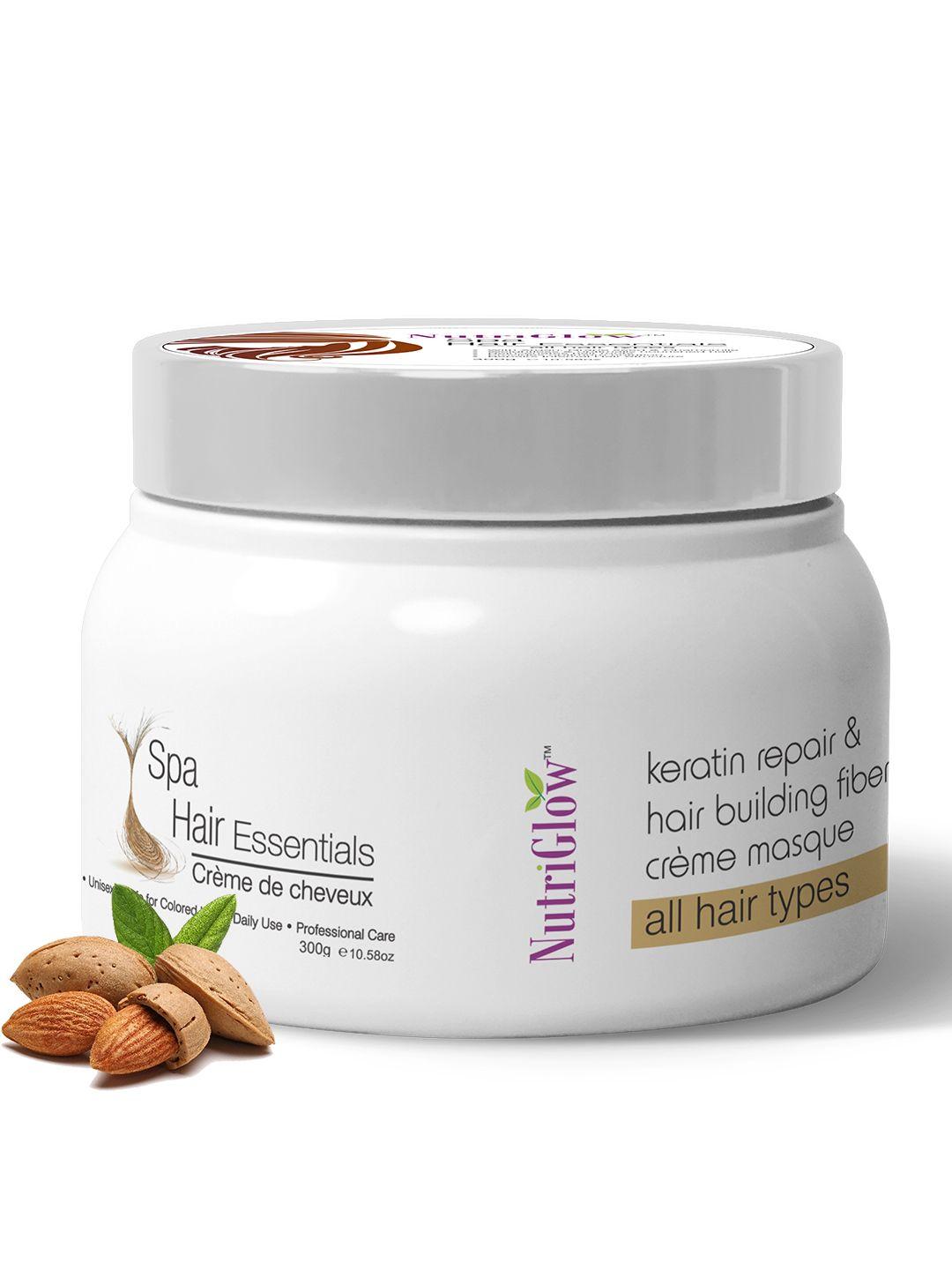 nutriglow sustainable protein rich spa hair essentials for all hair types - 300 g