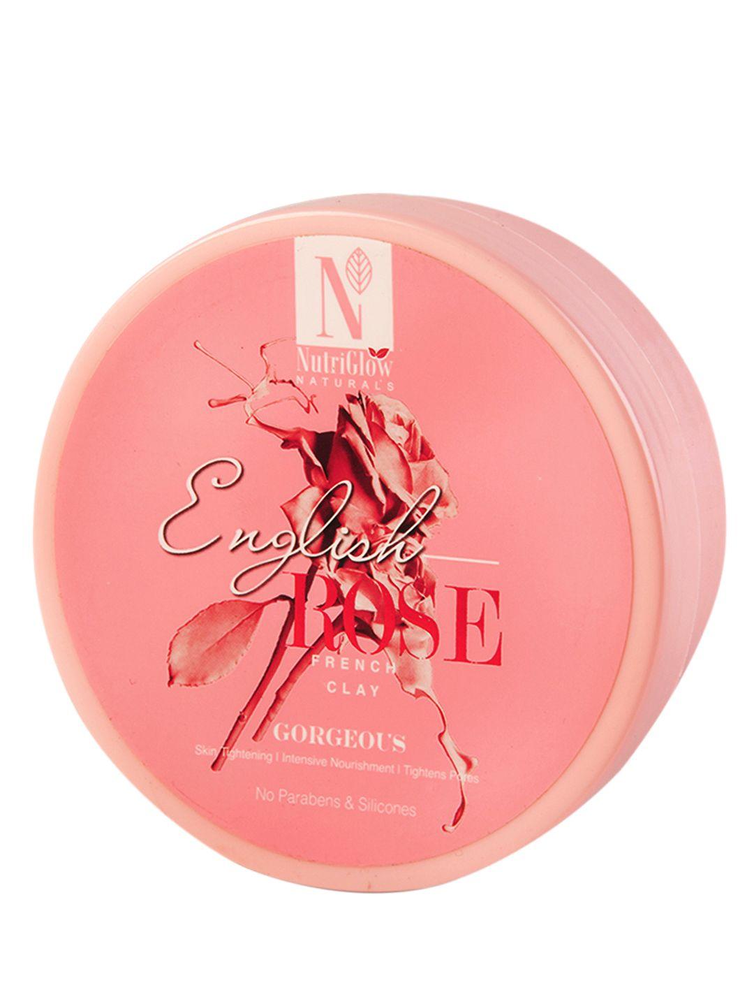 nutriglow naturals sustainable english rose french clay mask 200 g