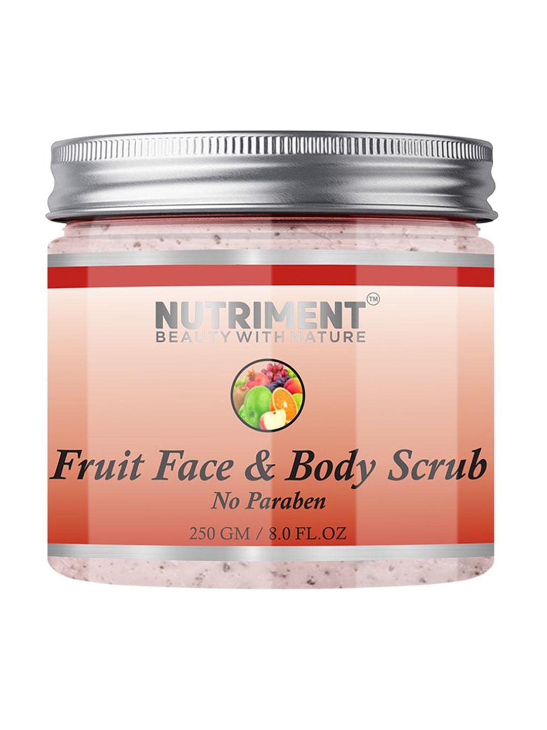 nutriment fruit face & body scrub - 250 g