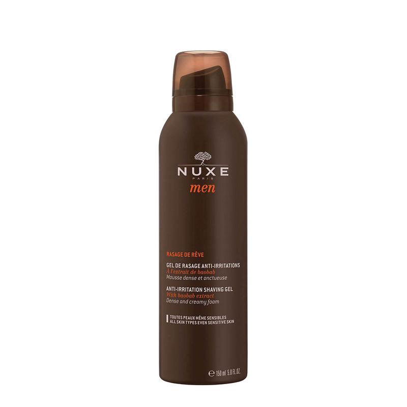 nuxe - men - rasage de reve - anti - irritation shaving gel