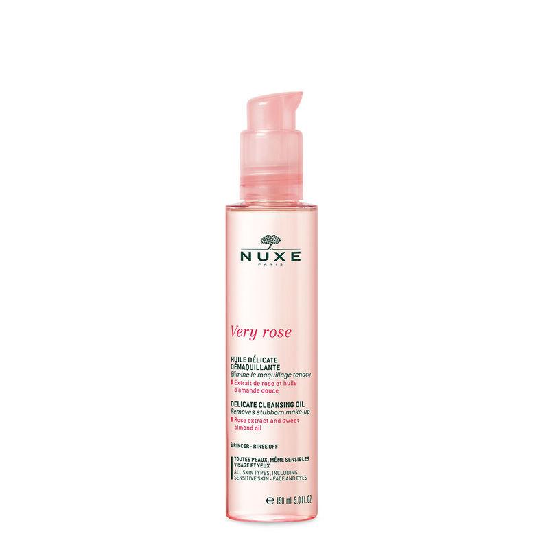 nuxe very rose delicate cleansing oil