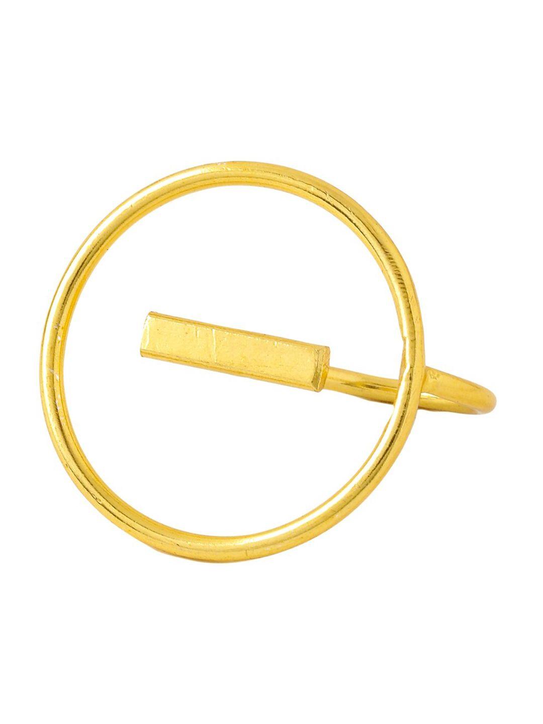 nvr gold-plated finger ring