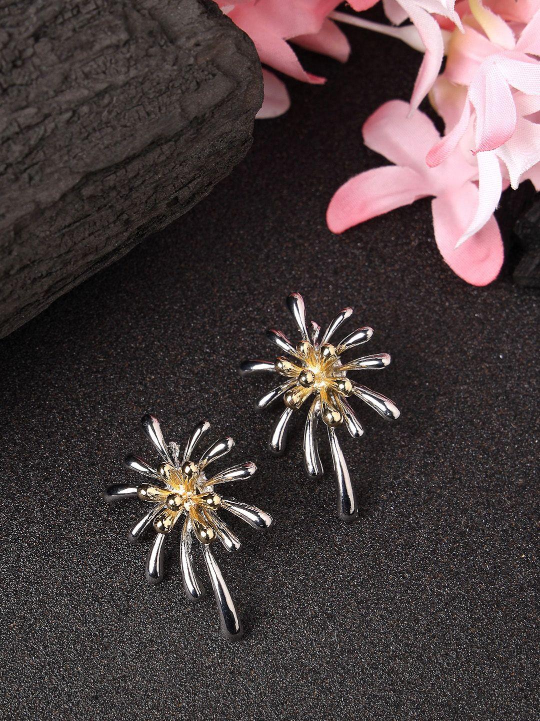 nvr silver-plated studs earrings
