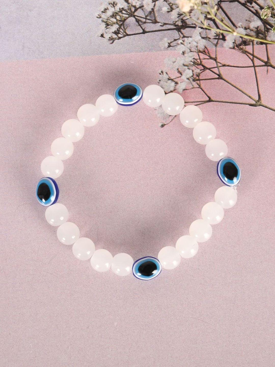 nvr unisex evil eye crystal bracelet