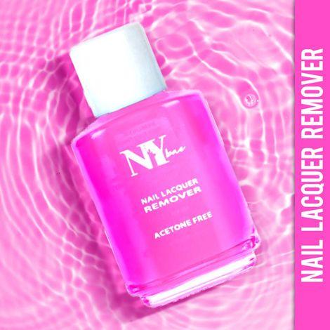 ny bae nail lacquer remover - pink (30 ml)