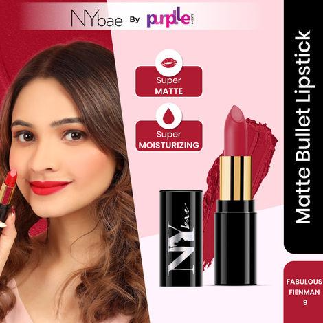 ny bae super matte lipstick - fabulous fienman 9 (gt) (4.2 g)