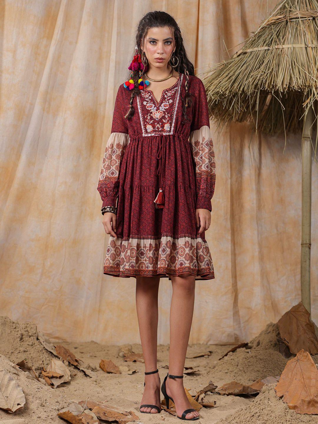 nyaro a-line dress