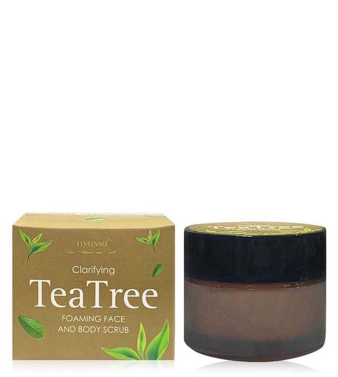 nyassa tea tree face and body scrub - 35gm
