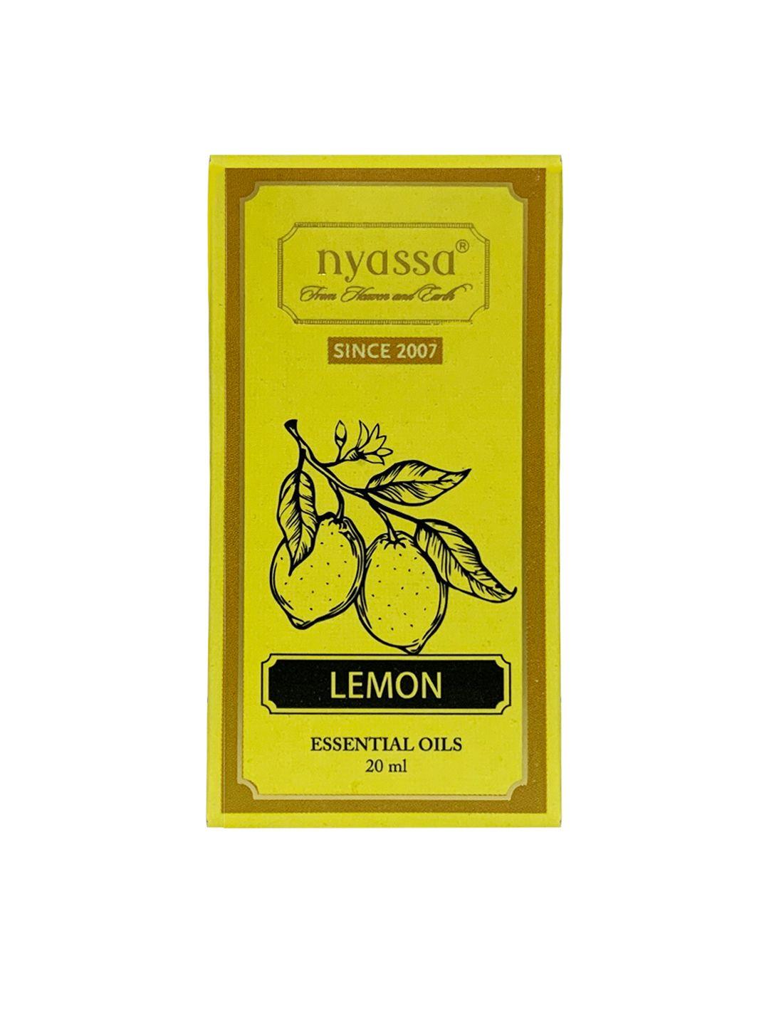 nyassa unisex lemon essential oil 20 ml