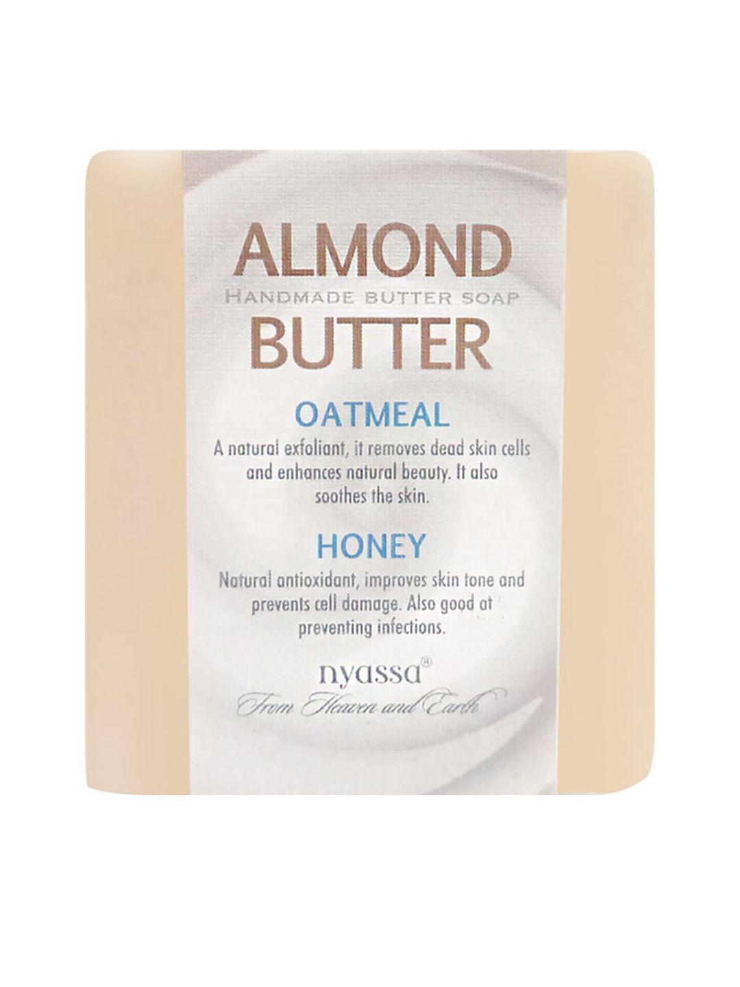 nyassa almond butter soap with oatmeal & honey - 150g