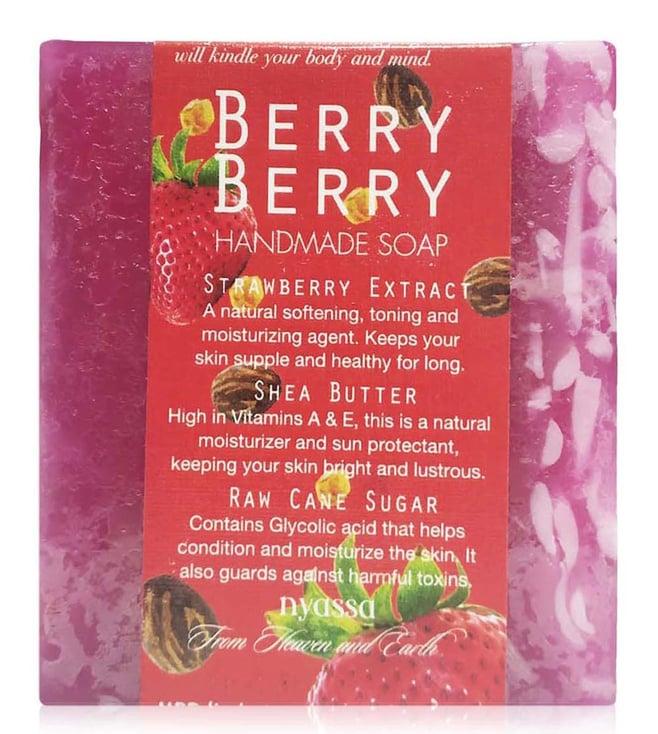 nyassa berry berry sugar soap - 150 gm