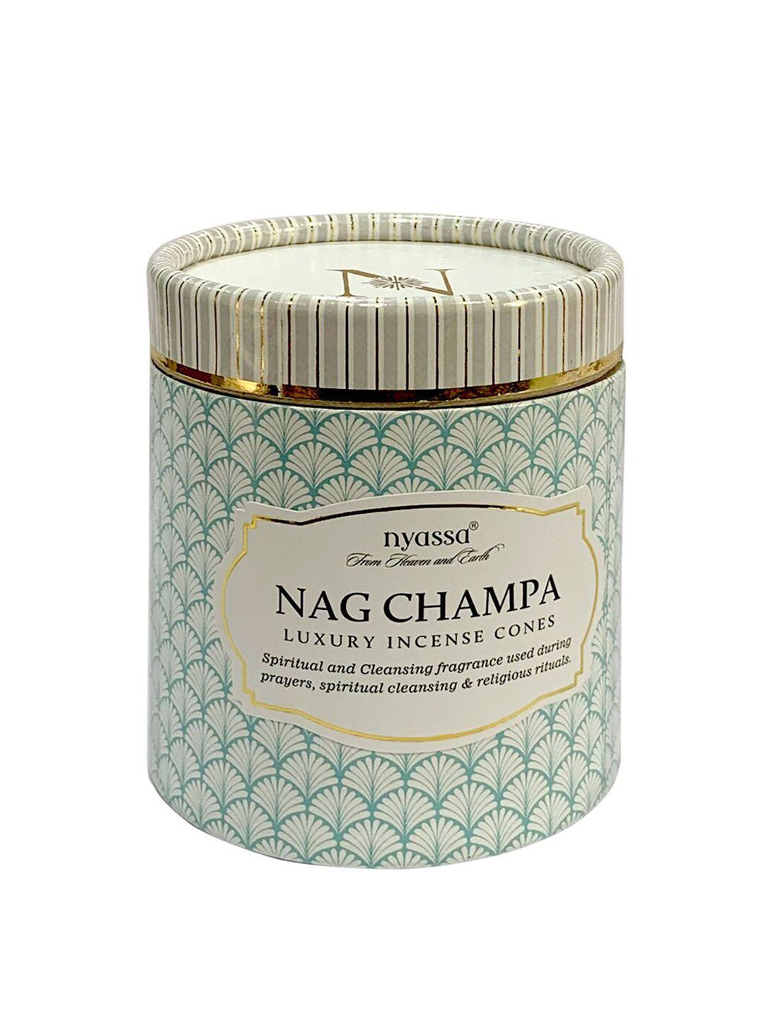 nyassa brown nagchampa luxury incense cones-75gm