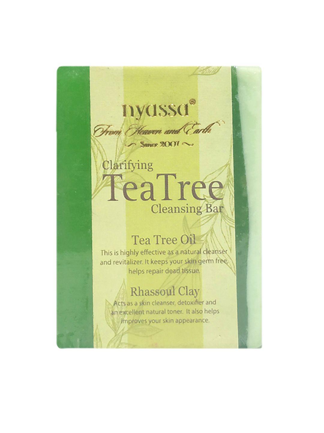 nyassa clarifying tea tree handmade soap 75gm