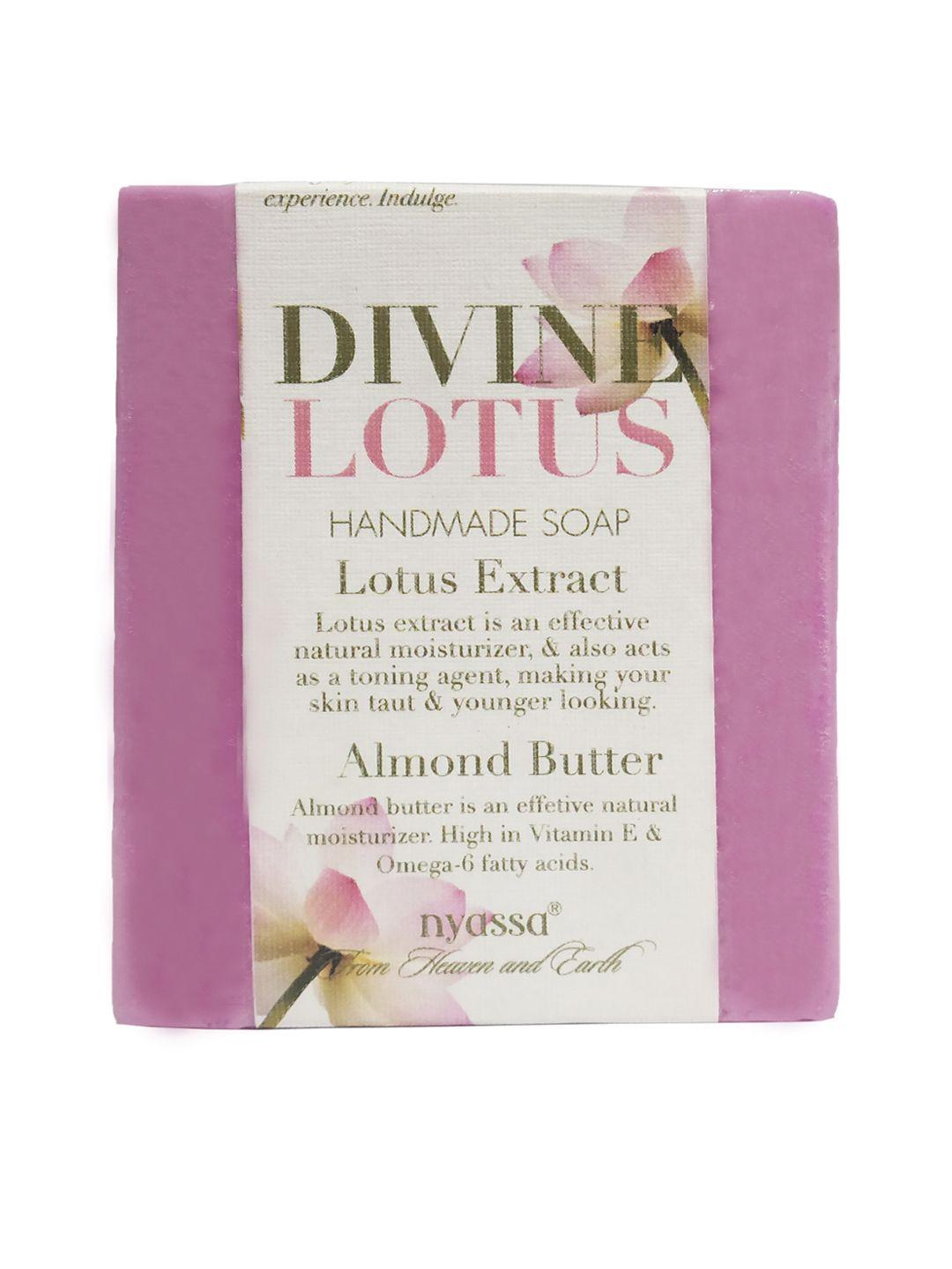 nyassa divine lotus handmade soap 150 g