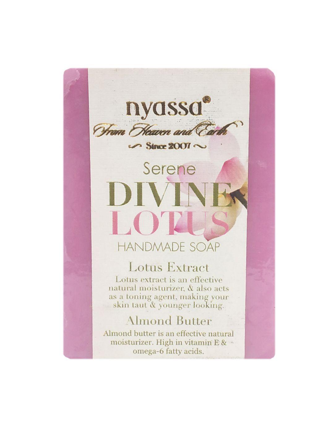 nyassa divine lotus handmade soap 75gm
