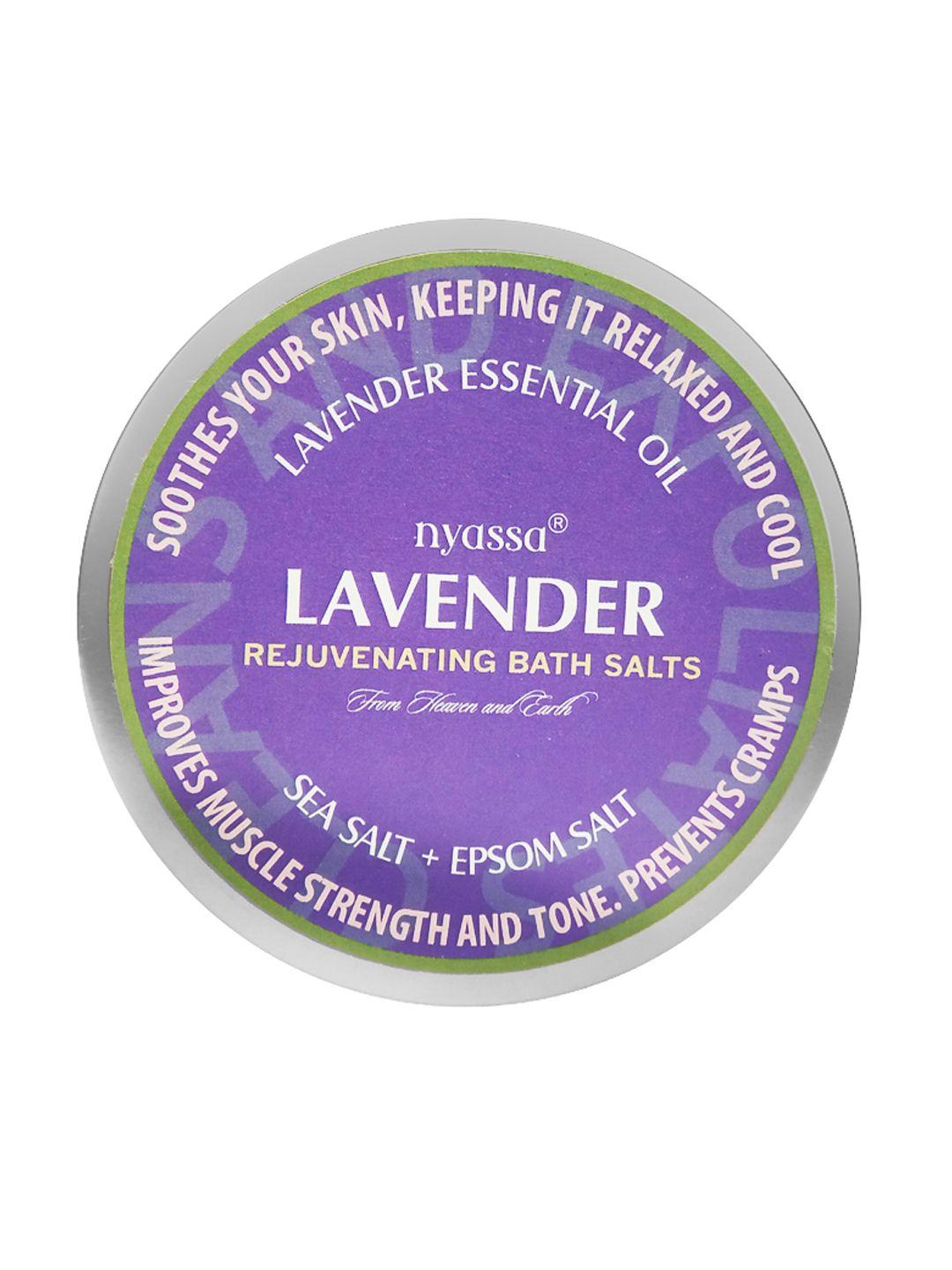 nyassa french lavender bath salt 220g