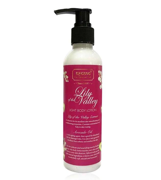 nyassa lily of the valley light body lotion - 200 ml