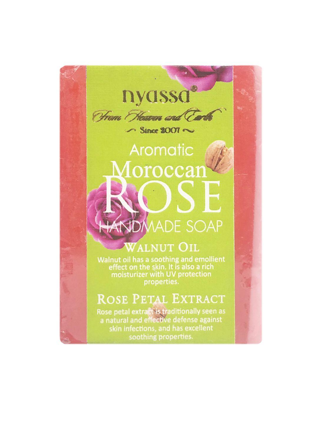 nyassa moroccan rose handmade soap 75gm