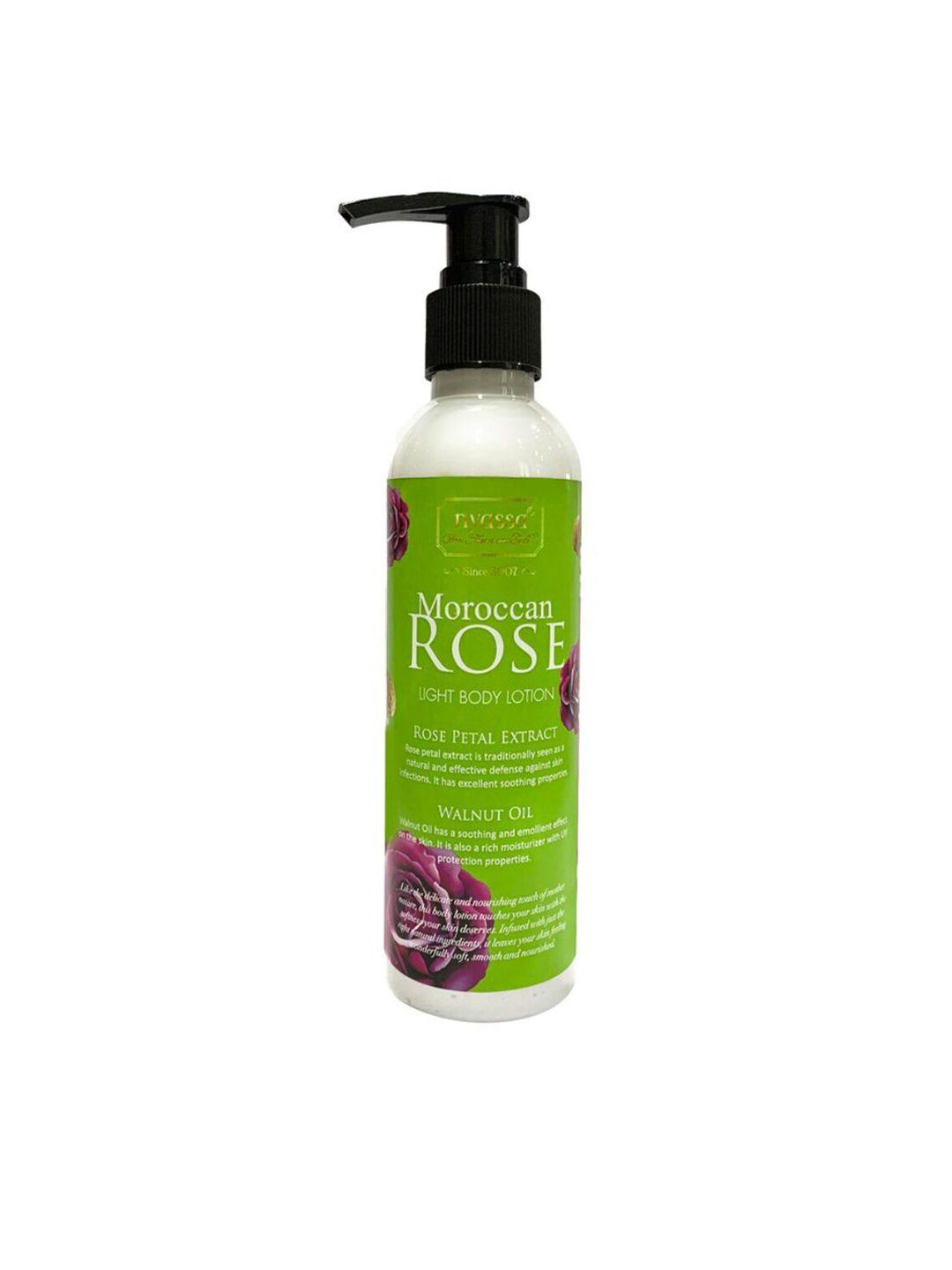 nyassa moroccan rose light body lotion with walnut oil & shea butter - 200ml