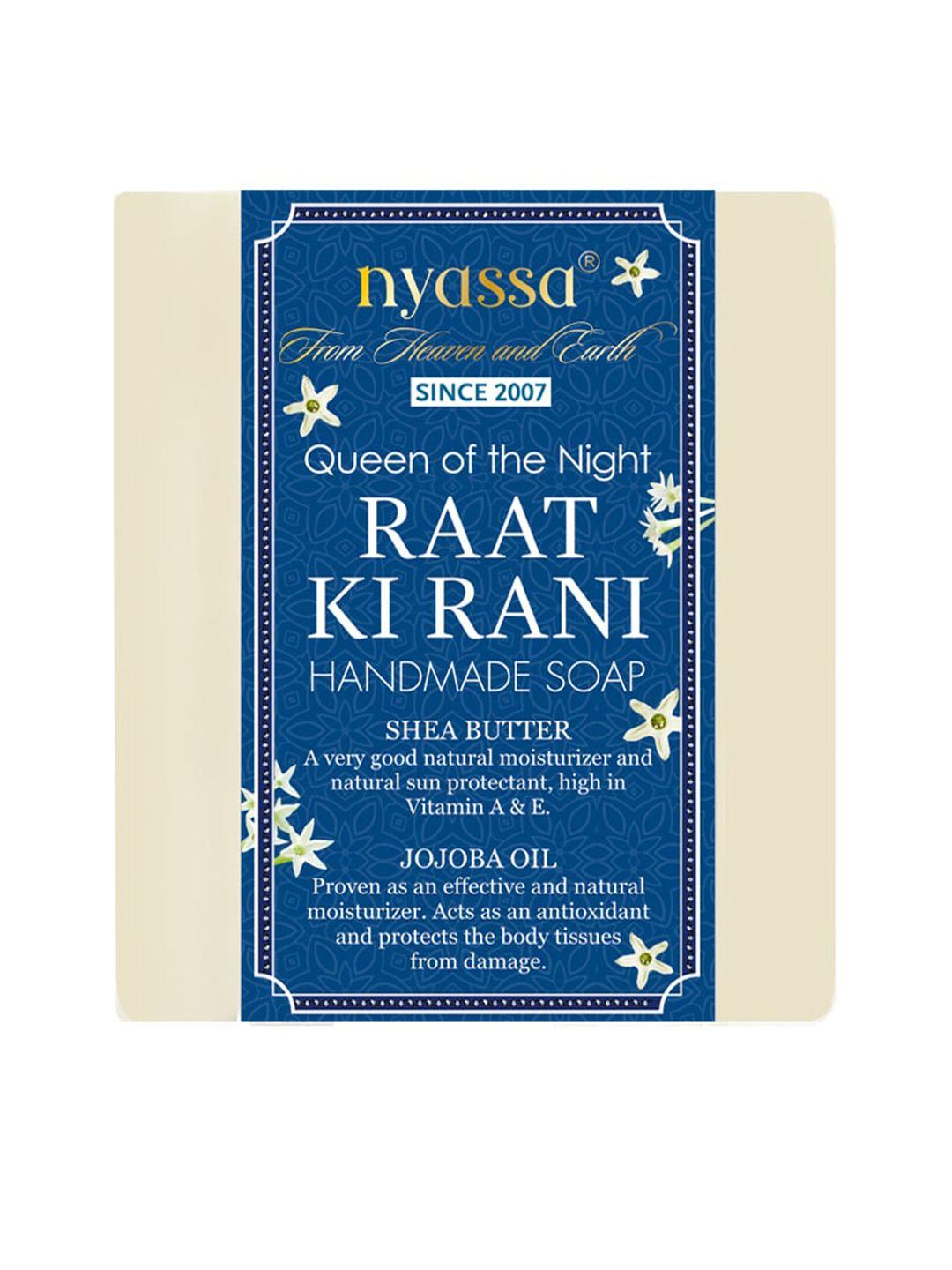 nyassa queen of the night raat ki rani soap with invigorating fragrance - 150g