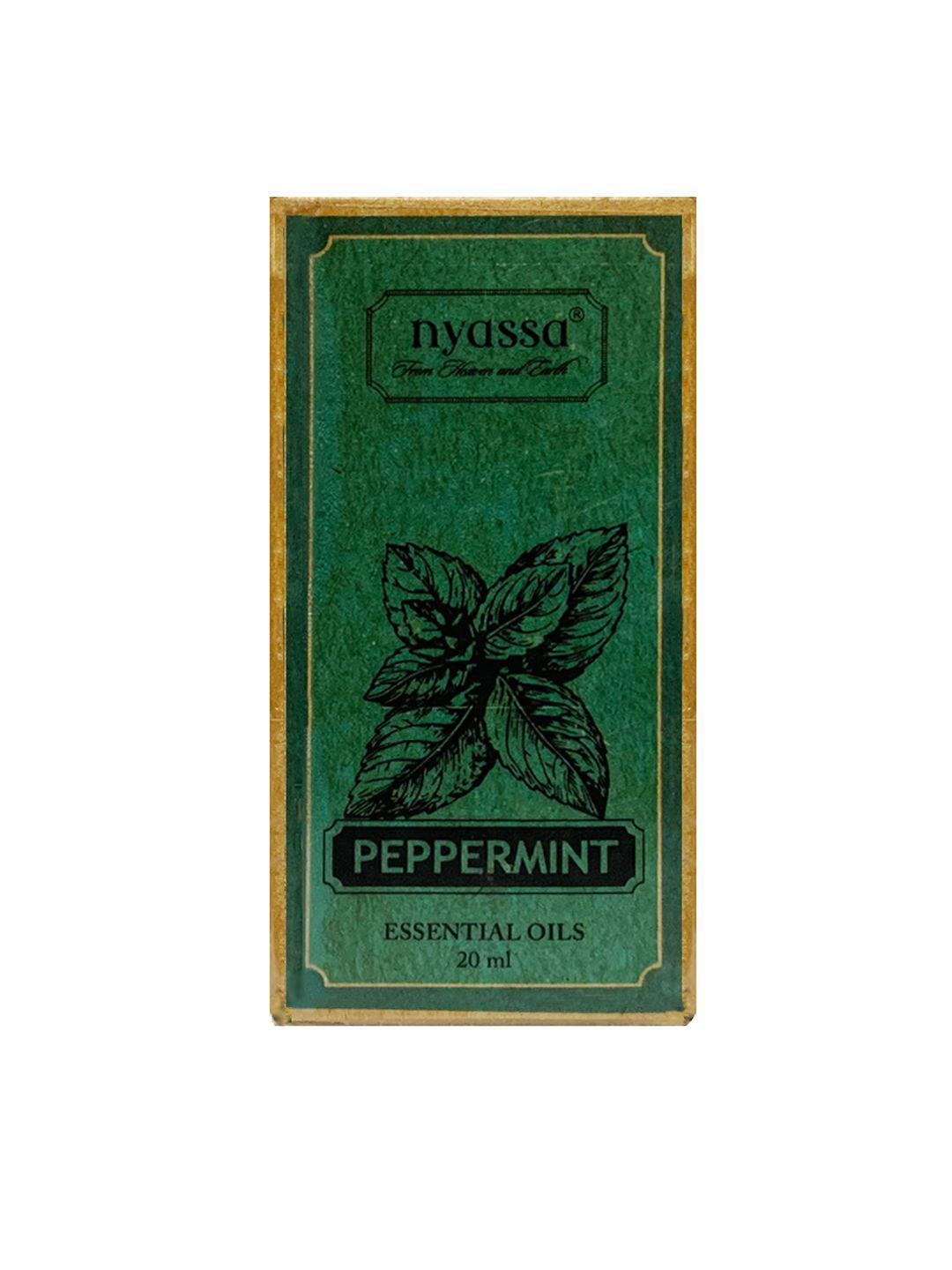 nyassa unisex peppermint essential oil 20ml